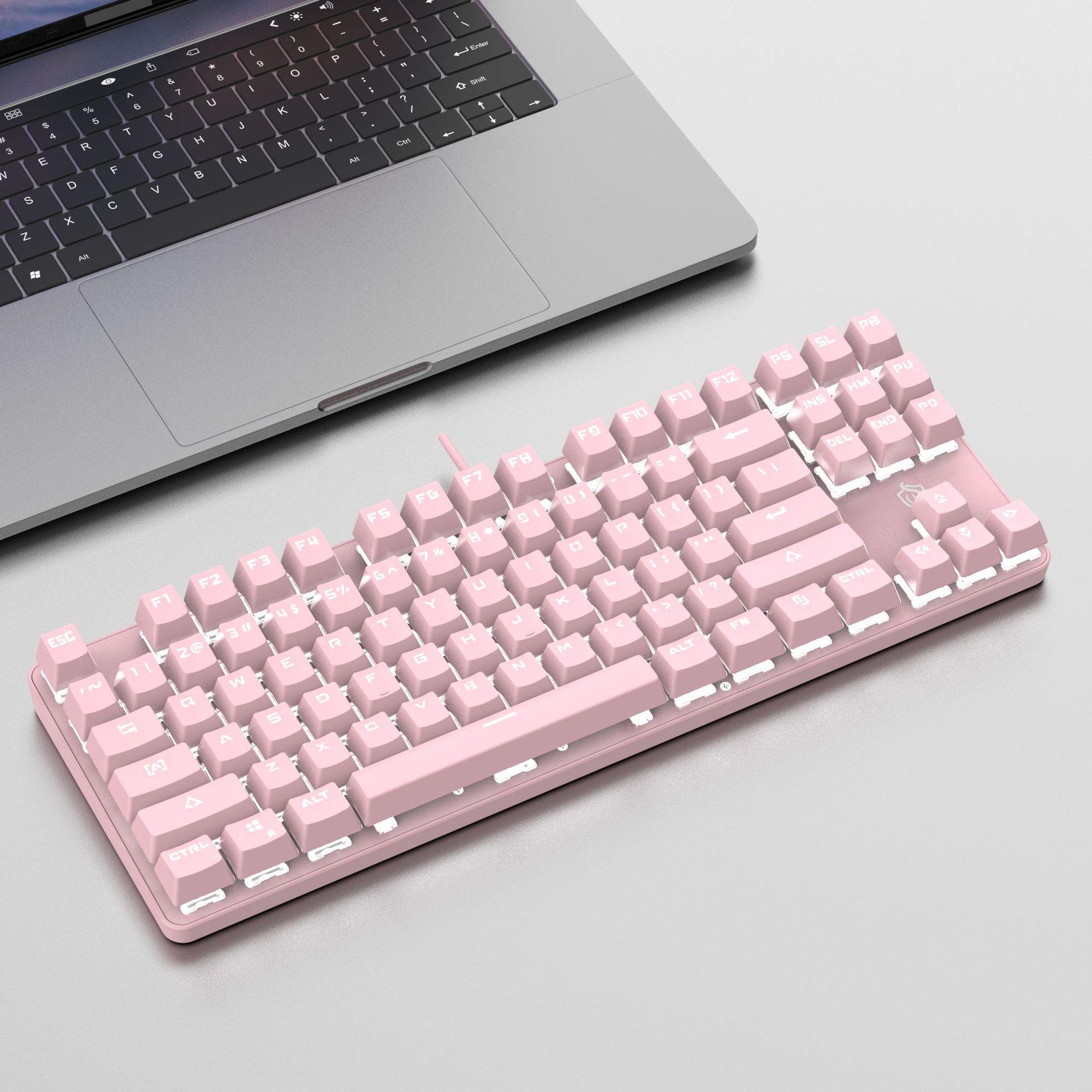87 Key Mechanical Keyboard Blu - Keyboard Gaming Blue Switch reseña y precio