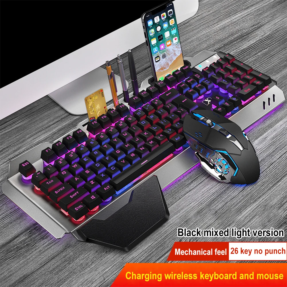 Teclado y ratón inalámbricos K - Gaming Keyboard Mini reseña y precio
