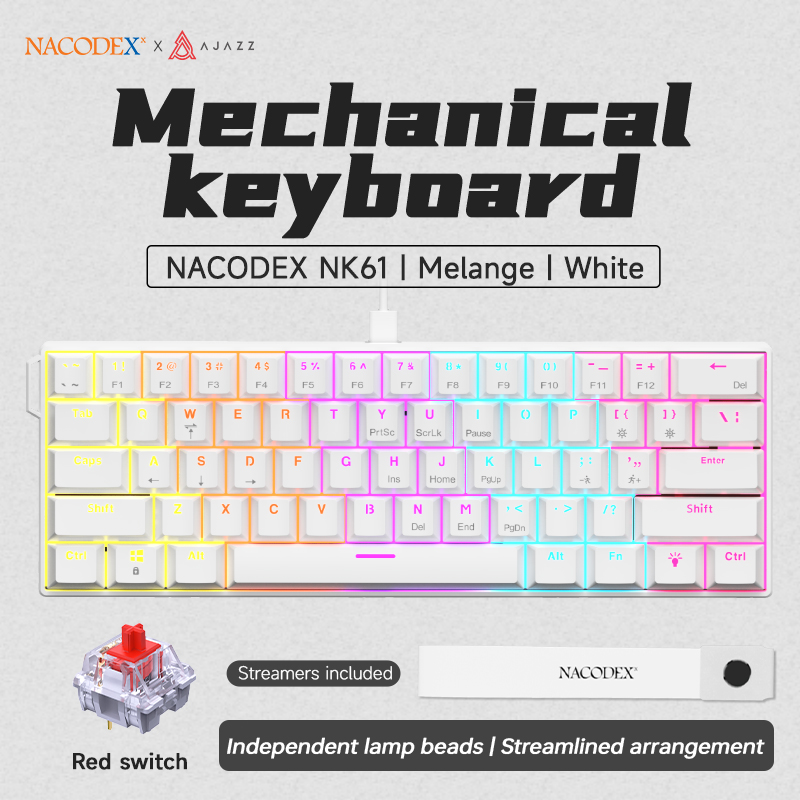 Teclado mecánico para juegos c - Gaming Keyboard Hot Swappable reseña y precio