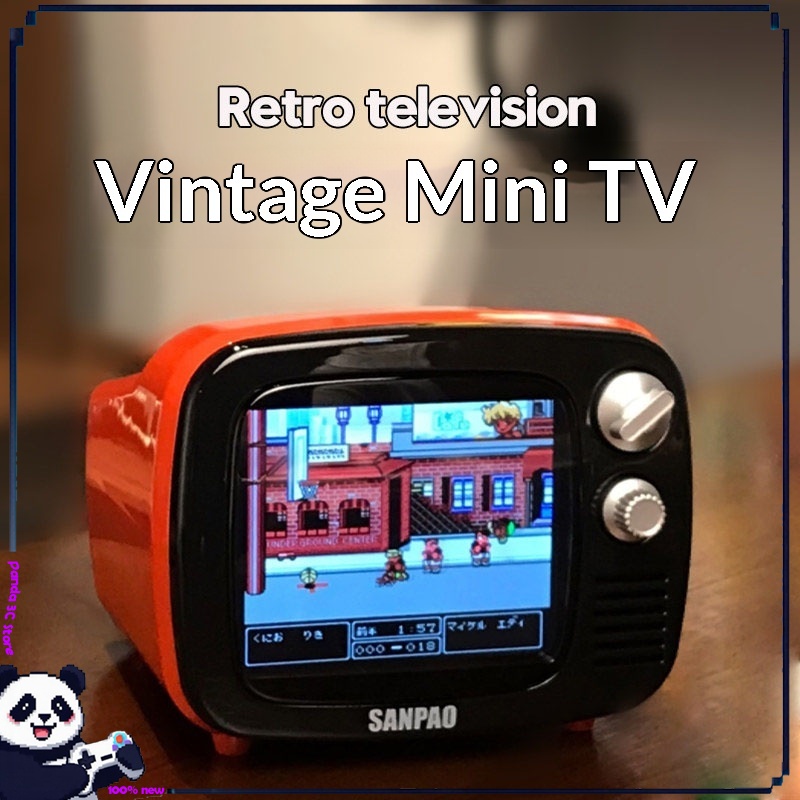 Mini TV Retro para Juegos, con - Gaming Keyboard Mini reseña y precio