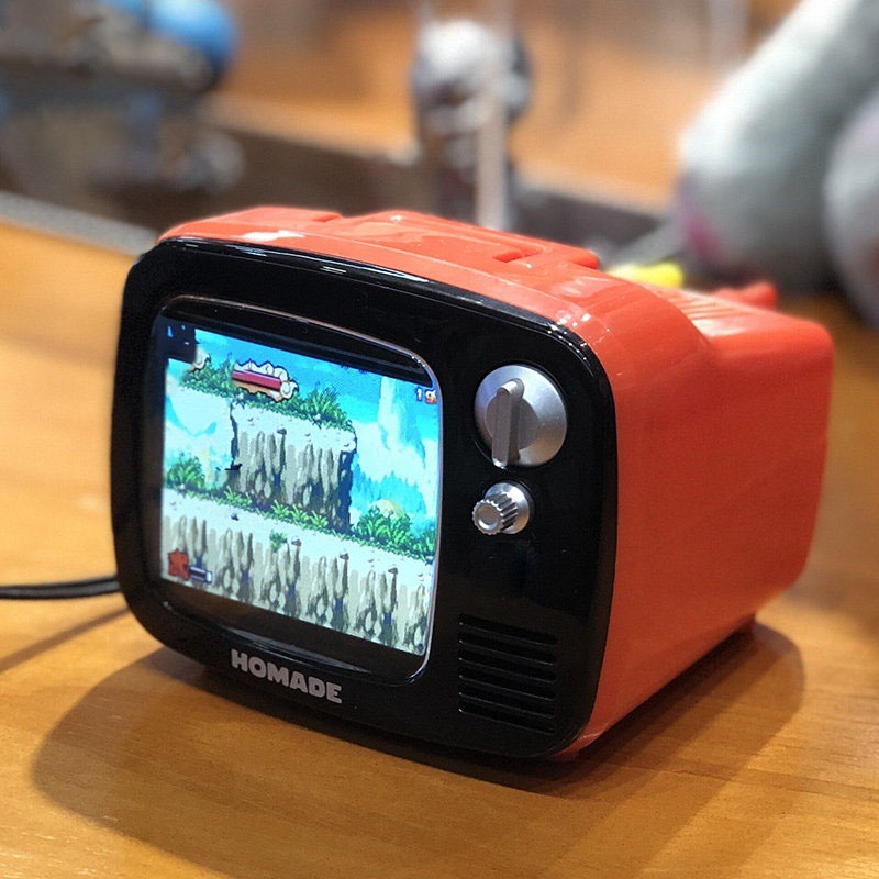 Mini TV Retro para Juegos, con - Gaming Keyboard Mini reseña y precio